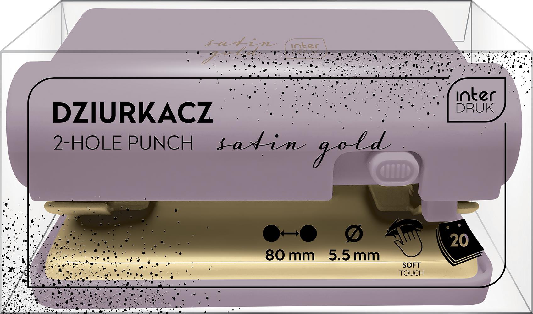 Dziurkacz Satin Gold Interdruk